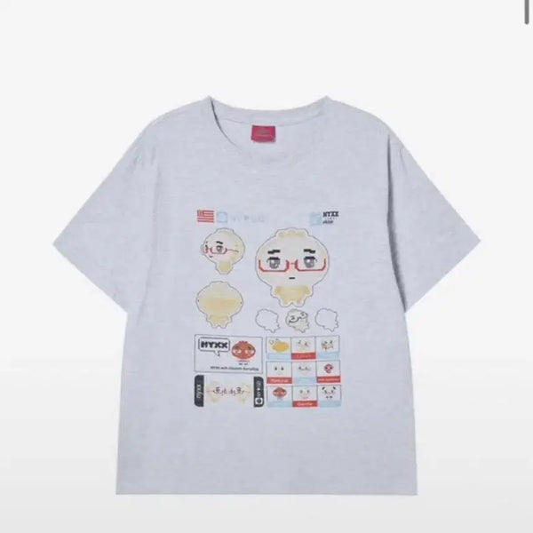 [BUNJANG] ANNEGMAENDOO NYXX T-Shirt (M) / 안경만두 티셔츠 엔와이엑스엑스