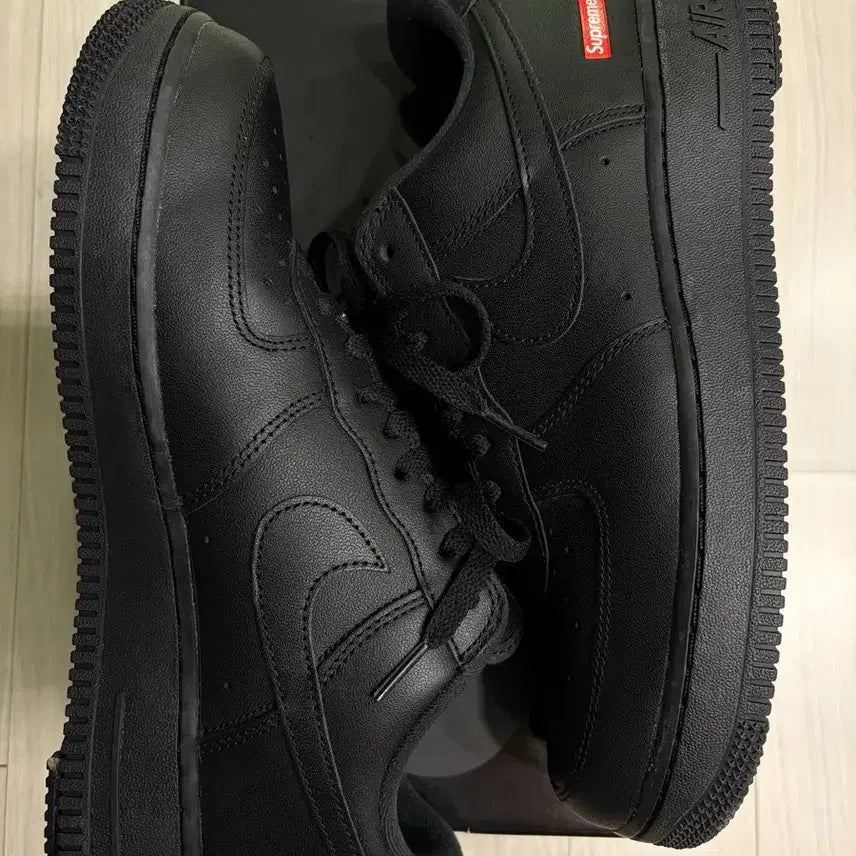 [BUNJANG] Supreme Nike Air Force 1 Low Black / 슈프림 나이키 에어포스 1 로우 블랙 265
