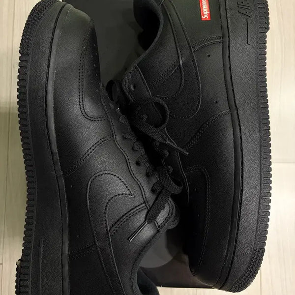 [BUNJANG] Supreme Nike Air Force 1 Low Black / 슈프림 나이키 에어포스 1 로우 블랙 265
