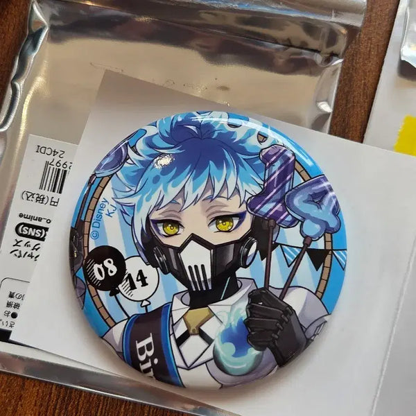 [BUNJANG] Twisted Wonderland Ortho Shroud Birthday Can Badge / 트위스티드 원더랜드 트위스테 오르토 슈라우드 버스데이 캔뱃지
