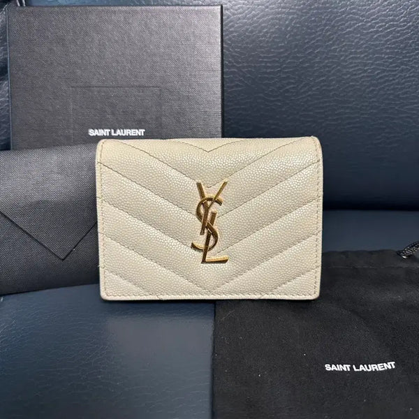 [BUNJANG] Saint Laurent Bifold Wallet / [정품] 생로랑 반지갑