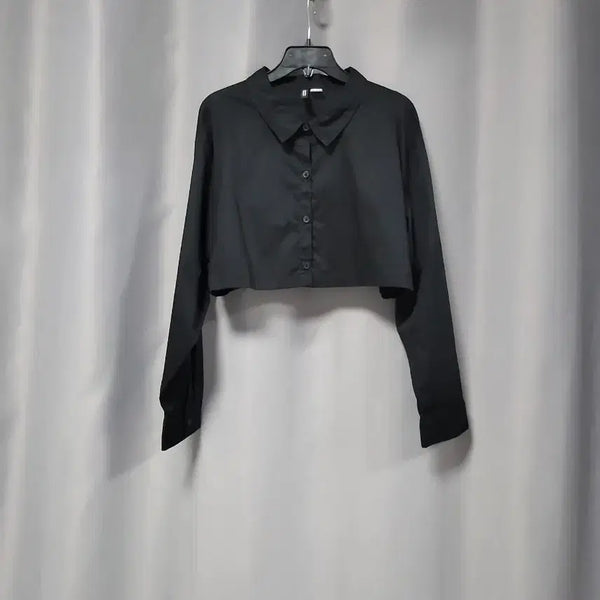 [BUNJANG] H&M Cropped Shirt XL / H&M 크롭 셔츠