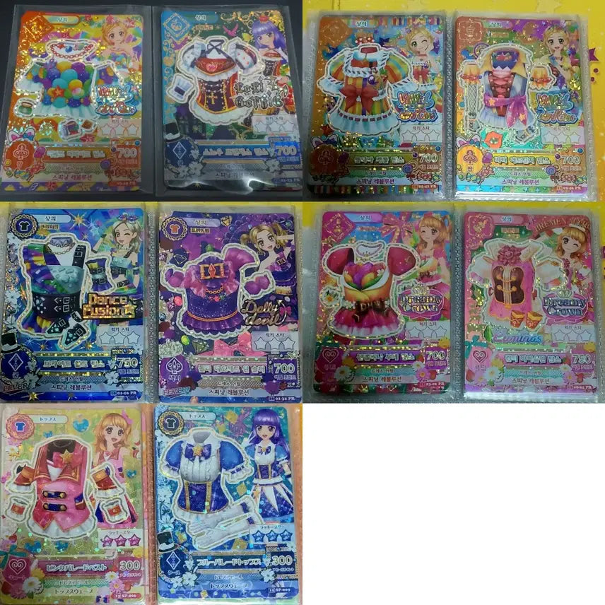 [BUNJANG] Aikatsu! Photo Story Japanese Cards: Premium Dress Set / (본문 필독) 아이카츠 아이엠스타 카드 프리미엄 프레 스쿨룩 세트 다량