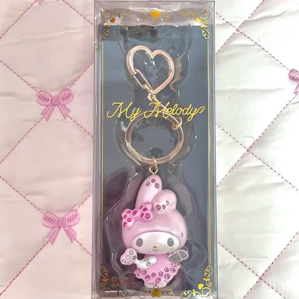 [BUNJANG] My Melody Angel Keyring Holder / 마이멜로디 엔젤 키링 열쇠고리 키홀더