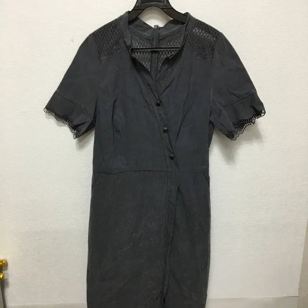 [BUNJANG] OBJET Short Sleeve Long Dress / 오브제 반팔 롱원피스