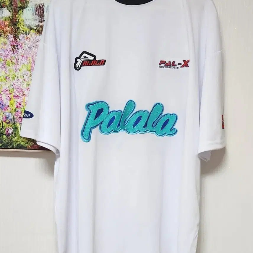 [BUNJANG] 99PRO T-Shirt White Palala Logo / (새상품)99PRO 반팔티 화이트 팔라라 로고