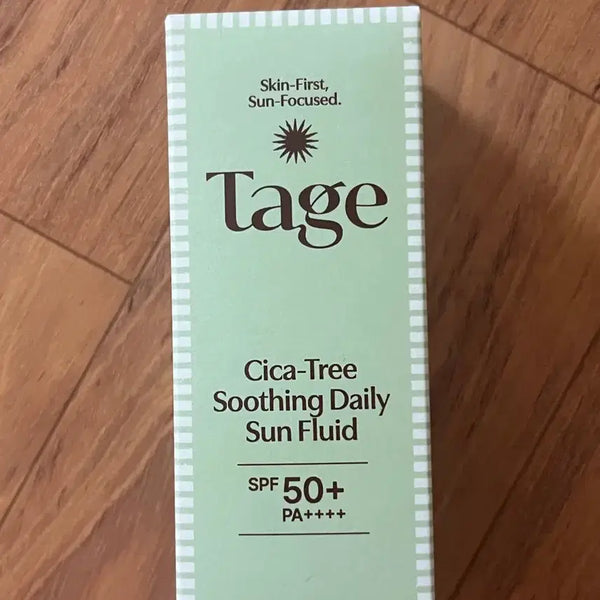 [BUNJANG] Teazzi Cicatree Soothing Daily Sun Fluid SPF 50+ PA++++ (50ml) - Sealed New Product / 미개봉 새상품 ) 테이지 시카트리 수딩 데일리 선플루이드 50ml