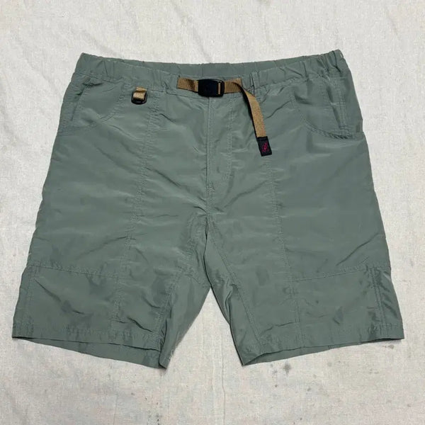 [BUNJANG] Gramicci Shell Gear Nylon Khaki Shorts L / 그라미치 쉘기어 나일론 카키 쇼츠 반바지 L