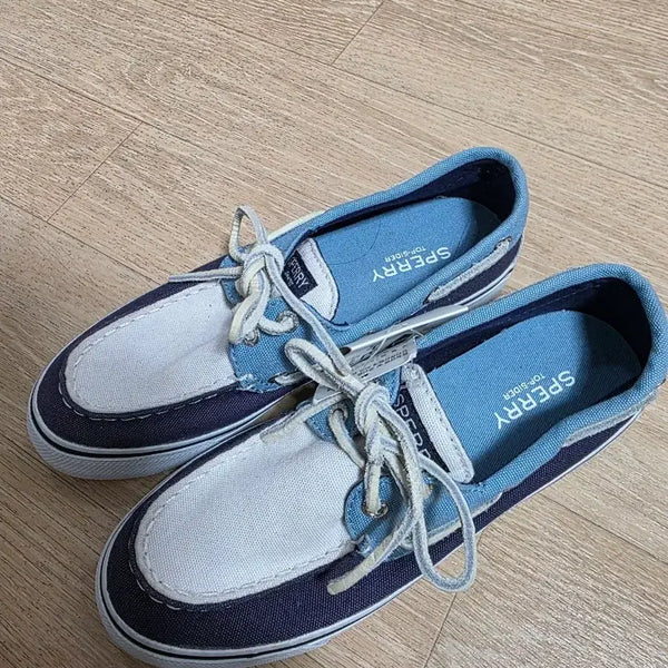 [BUNJANG] Sperry Colorblock Boat Shoes 225 / [새제품] 스페리 컬러블럭 보트슈즈 225