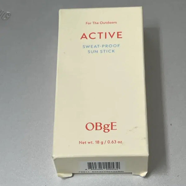 [BUNJANG] OBgE Active Sweatproof Sun Stick / OBgE 액티브 스웨트프루프 선 스틱