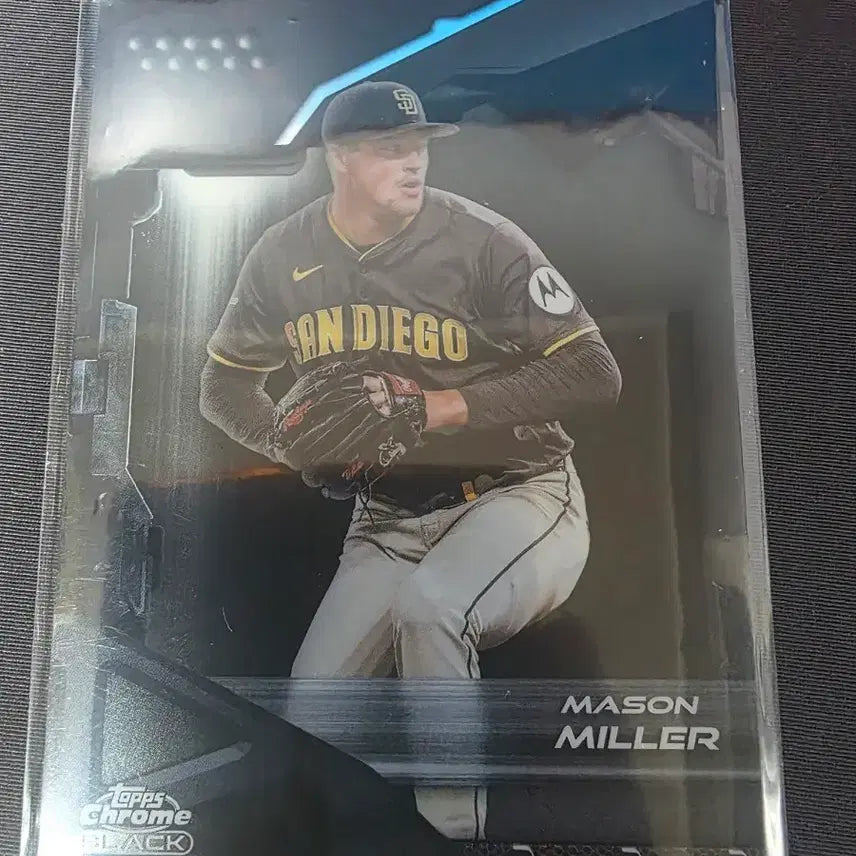[BUNJANG] Topps Chrome Black Mason Miller San Diego Card / 탑스 크롬 블랙 샌디에이고 메이슨 밀러 카드