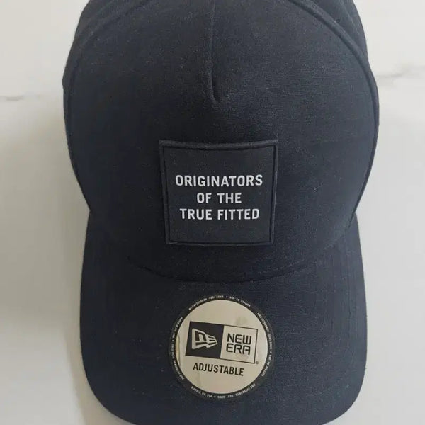 [BUNJANG] New Era Originators Rubber Ball Cap Black / 뉴에라 오리지네이터스 러버 볼캡 블랙