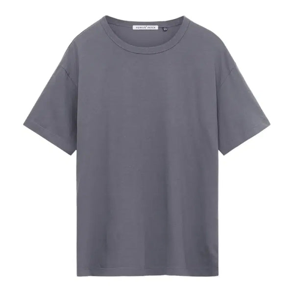 [BUNJANG] Politeru Human Index Human Basics T-shirt Steel Gray / (2)폴리테루 휴먼인덱스 휴먼 베이시카 티셔츠 스틸 그레이