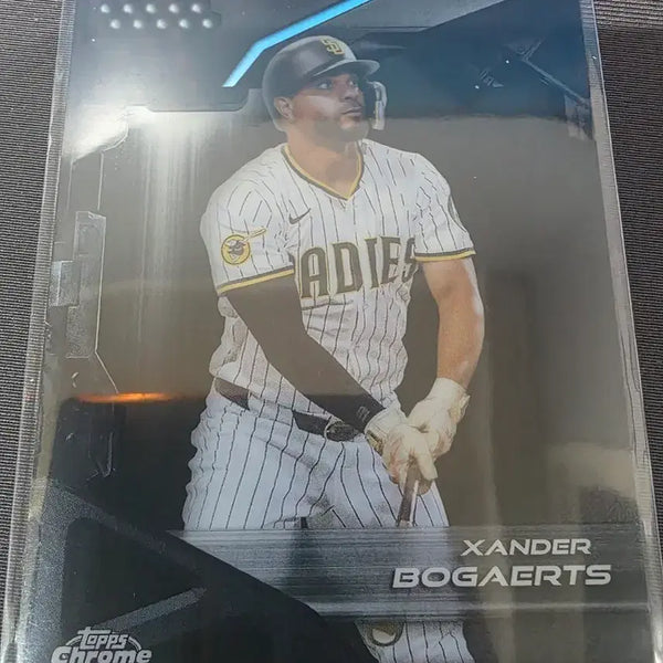 [BUNJANG] Topps Chrome Black Xander Bogaerts San Diego Card / 탑스 크롬 블랙 샌디에이고 잰더 보가츠 카드