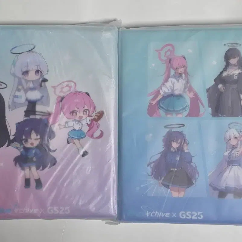 [BUNJANG] Blue Archive GS25 Collaboration Sticker & Photocard Book Bundle Set / 블루아카이브 GS25 콜라보 띠부씰,포카북 일괄 양도