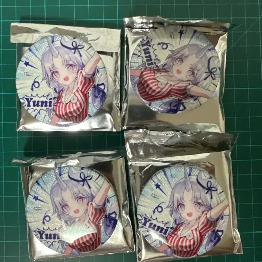 [BUNJANG] Stellive Pop-up Six Star Yuni Can Badge / 스텔라이브 팝업 six star 유니 캔뱃지