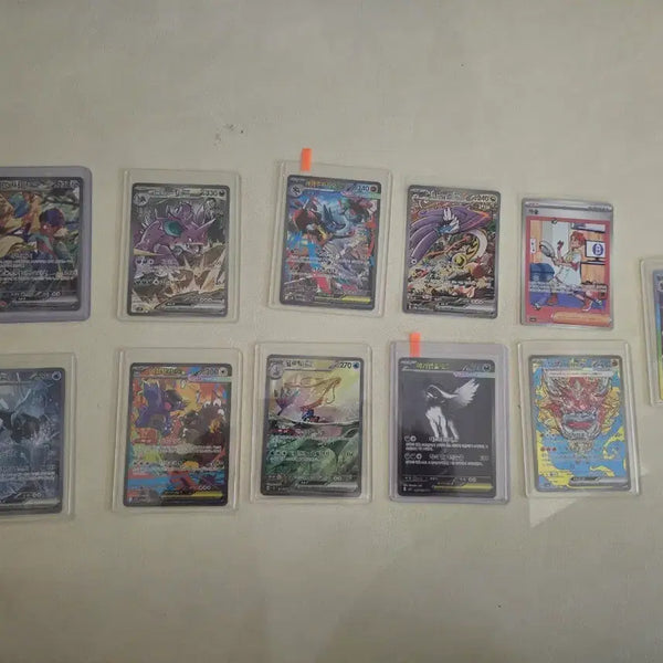 [BUNJANG] Pokemon Card Lot with Mega Lucario & Milotic SAR (11 Types) / 포켓몬카드 메가루카리오&밀로틱sar 포함 11종팔아요