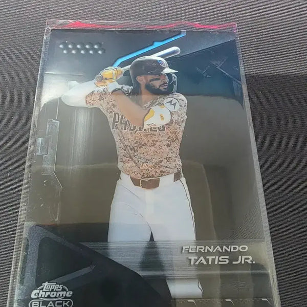 [BUNJANG] Topps Chrome Black Fernando Tatis Jr. Card / 탑스 크롬 블랙 샌디에이고 페르난도 타티스 주니어 카드