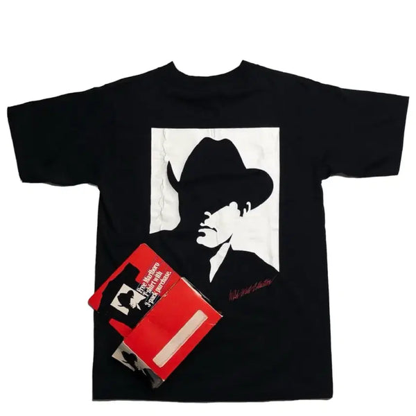 [BUNJANG] Marlboro 90s Vintage Cowboy Pocket T-Shirt / 90's 말보로 프로모 카우보이티 데드스탁