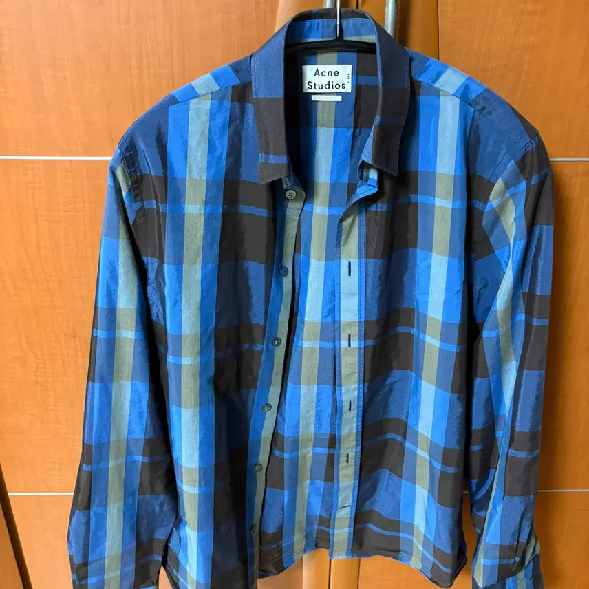 [BUNJANG] Acne Studios Classic Fit Checkered Shirt / [46] 아크네 스튜디오 클래식핏 체크셔츠