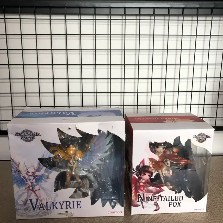 [BUNJANG] Summoners War Valkyrie & Bugumi Figure Set / 컴투스 서머너즈워 발키리/ 불구미 피규어