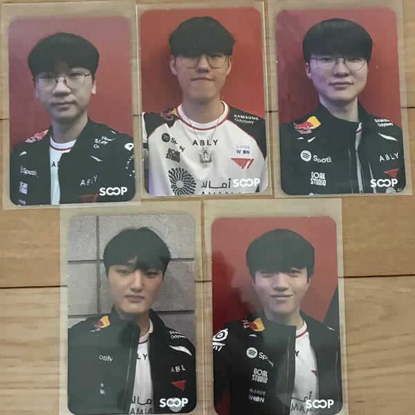 [BUNJANG] T1 MSI Soop Photocard Bundle Set / 티원 msi soop 포토카드