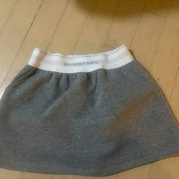 [BUNJANG] Alexander Wang Grey Flare Skirt / 알렉산더왕 그레이 플레어 스커트