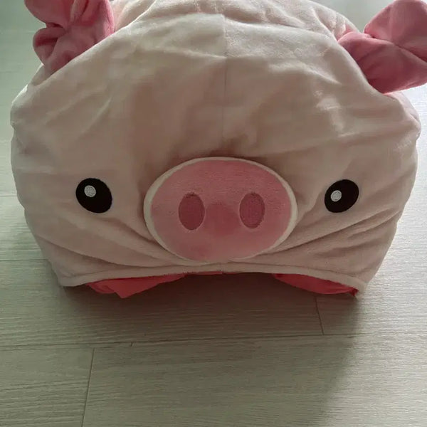 [BUNJANG] Lotte World Pink Pig Hat / 롯데월드 핑크모자