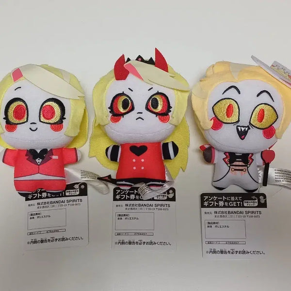 [BUNJANG] Hazbin Hotel Charlie Lucifer Plush Set / 해즈빈 호텔 찰리, 루시퍼 누이 3종 일괄 팝니다