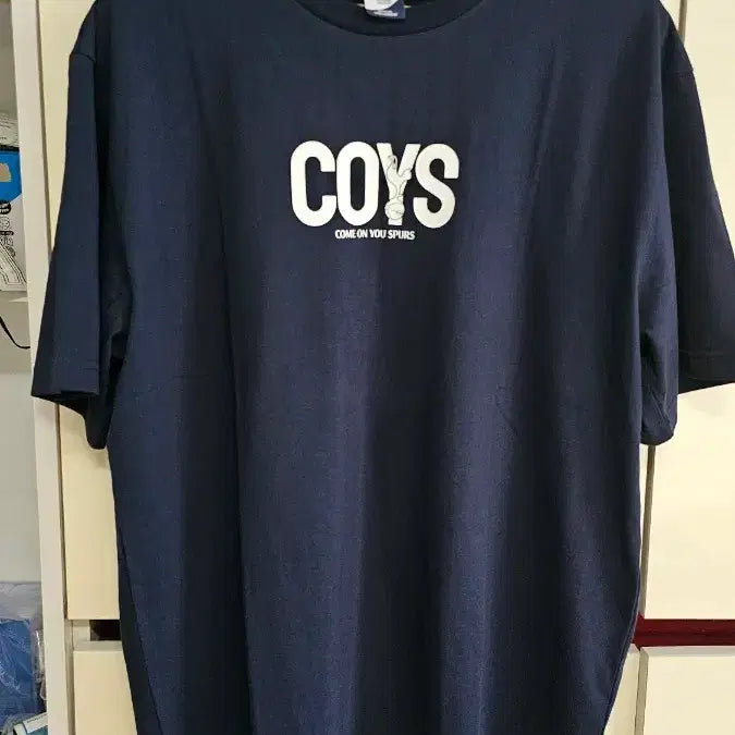 [BUNJANG] Tottenham Hotspur Navy Short Sleeve T-Shirt (Size 105) / 토트넘 훗스퍼  반팔 티셔츠 네이비 105