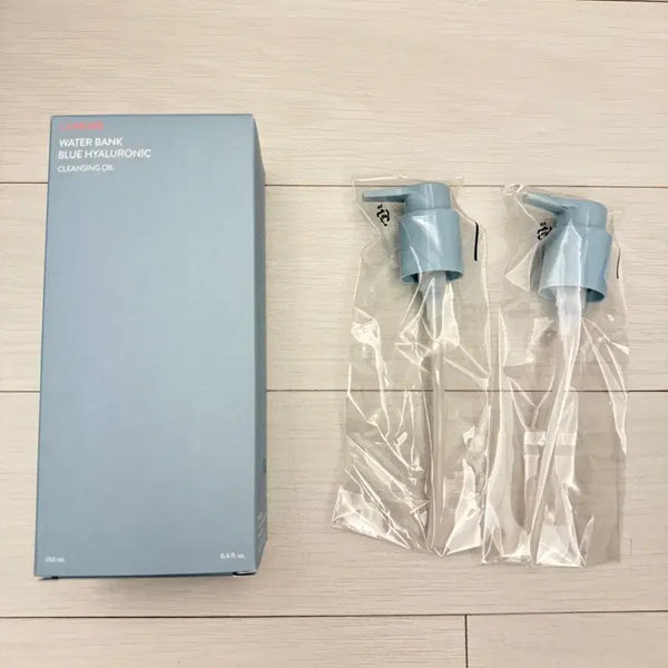 [BUNJANG] Laneige Oil Pump (Sky Blue) / 라네즈 오일 펌프 하늘색 개당 2000원