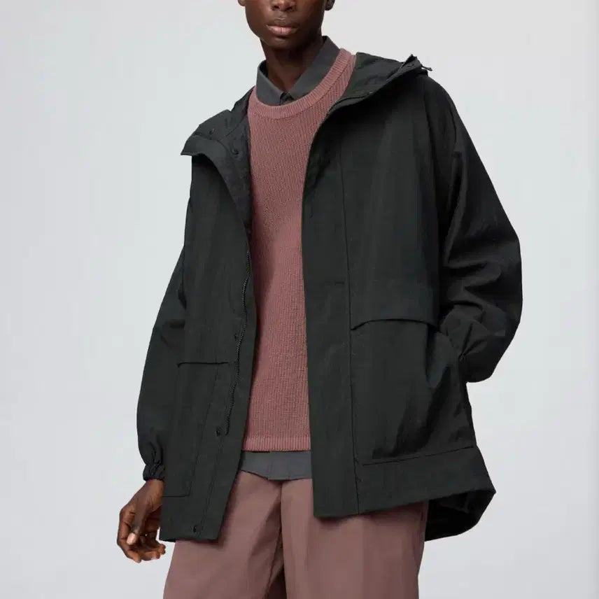 [BUNJANG] Uniqlo U Utility Parka Black S / [S] 유니클로U 유틸리티파카 블랙