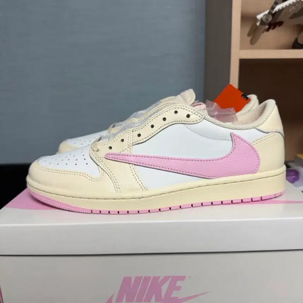 [BUNJANG] Air Jordan 1 Low Travis Scott x Air Jordan 1 Low OG 'Reverse Mocha' SZ 270 / 조던1  로우 트래비스 스캇 샤이 핑크 270