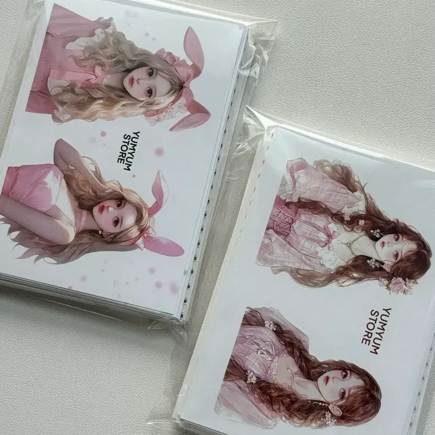[BUNJANG] Yumyoom Store Character Sticker Bundle Pack (42 pcs) / 친절한 윰윰스토어 인물 소분 42장