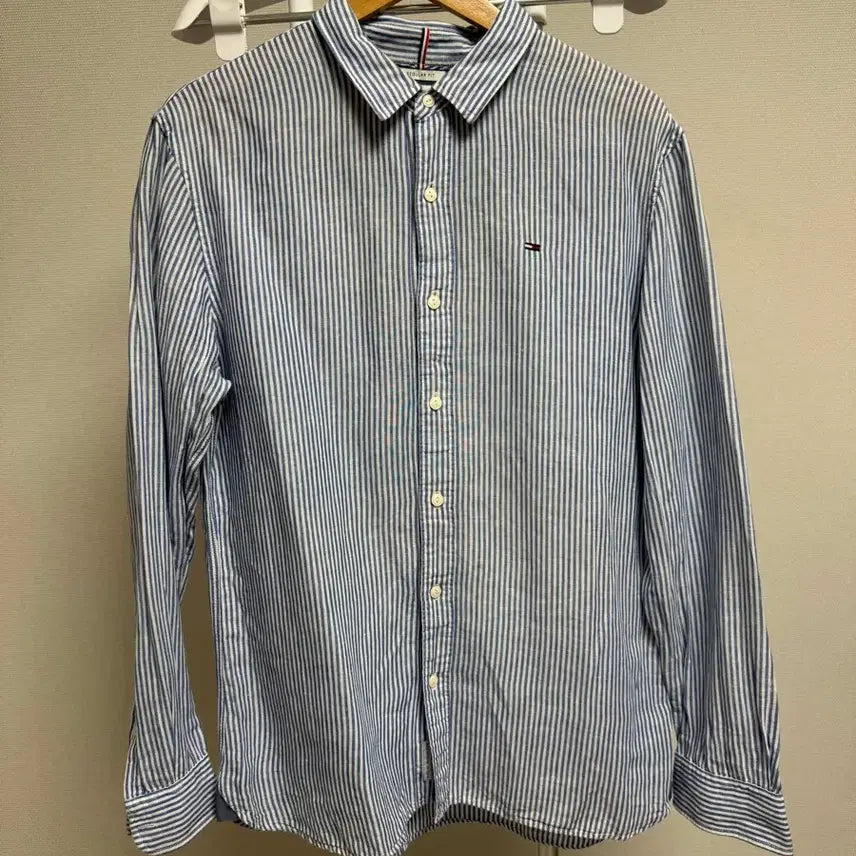[BUNJANG] Tommy Hilfiger Linen Shirt XL / 타미힐피가 린넨 셔츠 XL사이즈