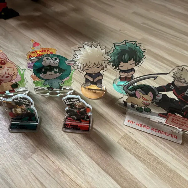 [BUNJANG] My Hero Academia Bakugo Midoriya Acrylic Stand Bundle Set / 나히아 히로아카 바쿠고 미도리야 아크릴 일괄판매