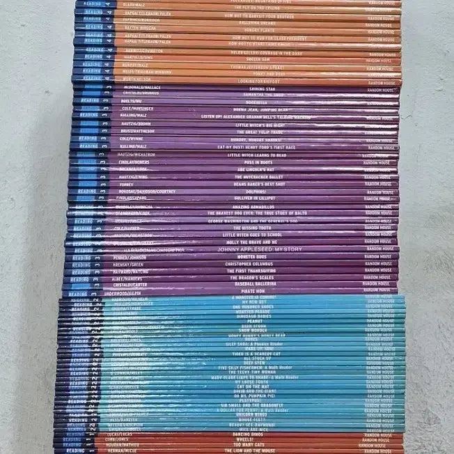 [BUNJANG] Random House Reading Book Set Levels 1-4 / 랜덤하우스 리딩 북 1~4단계 세트