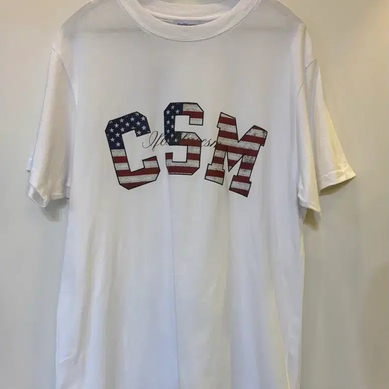 [BUNJANG] I FEEL BLUE CSM T-Shirt / 아이필블루씨에스엠