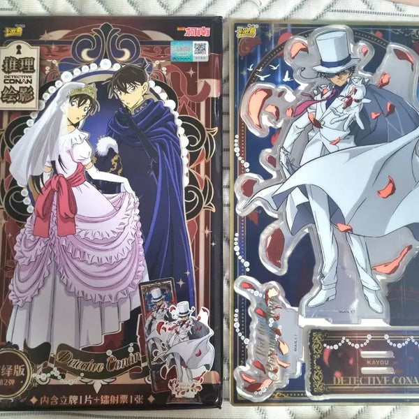 [BUNJANG] Detective Conan Kaito Kid Acrylic Stand & Kayou Hologram Ticket (Sealed) / [미개봉] 명탐정 코난 괴도 키드 아크릴 스탠드 KAYOU 홀로그램 티켓