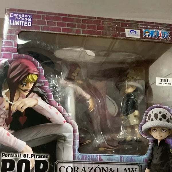 [BUNJANG] MegaHouse ONE PIECE Corazon & Law P.O.P Figure (Sealed) / 미개봉 원피스 코라손 로우 메가하우스 P.O.P 피규어
