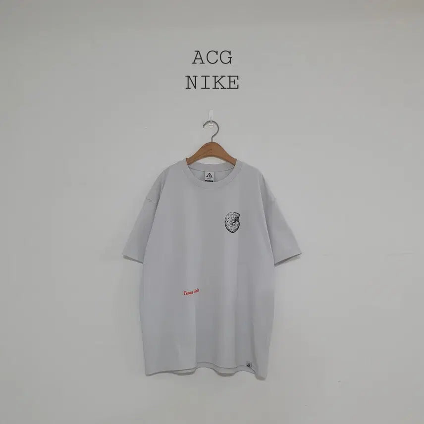 [BUNJANG] Nike ACG Short Sleeve T-Shirt - Heather Grey (XL) / No.26070411 나이키 ACG 반팔 티셔츠 연회색