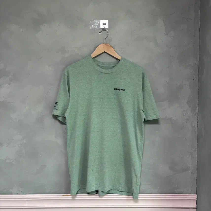 [BUNJANG] Patagonia Short Sleeve T-Shirt Olive Khaki / 파타고니아 반팔 올리브 카키