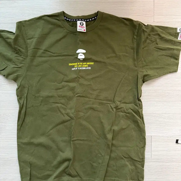 [BUNJANG] AAPE BY A BATHING APE Half Sleeve T-Shirt L / 에이프 반팔 L