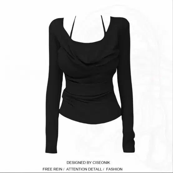 [BUNJANG] Ablie Slim Fit Long Sleeve Shirt / 에이블리 슬림핏 긴팔