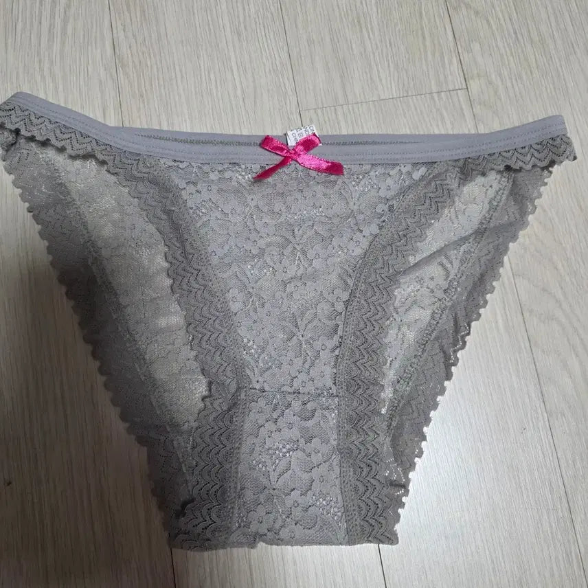 [BUNJANG] Lace Briefs Gray / 레이스 팬티 그레이