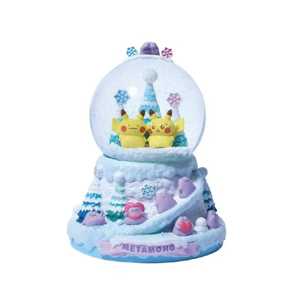 [BUNJANG] Pokemon Ditto's Day Snow Globe / 포켓몬스터 메타몽의 하루 스노우볼