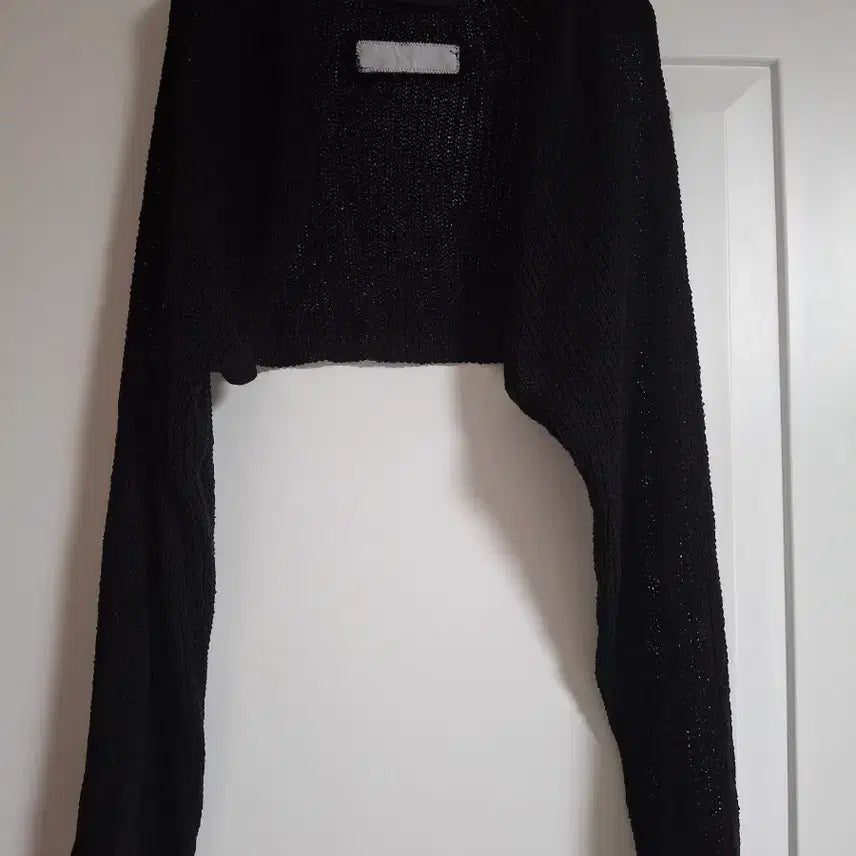 [BUNJANG] Nicole Knit Cropped Bolero / 넥니콜니트(새옷)