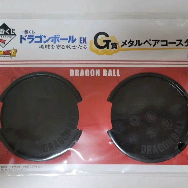 [BUNJANG] Dragon Ball Ichiban Kuji G Prize Metal Coaster Set / 드래곤볼 쿠지 g상 메탈 페어 컵받침