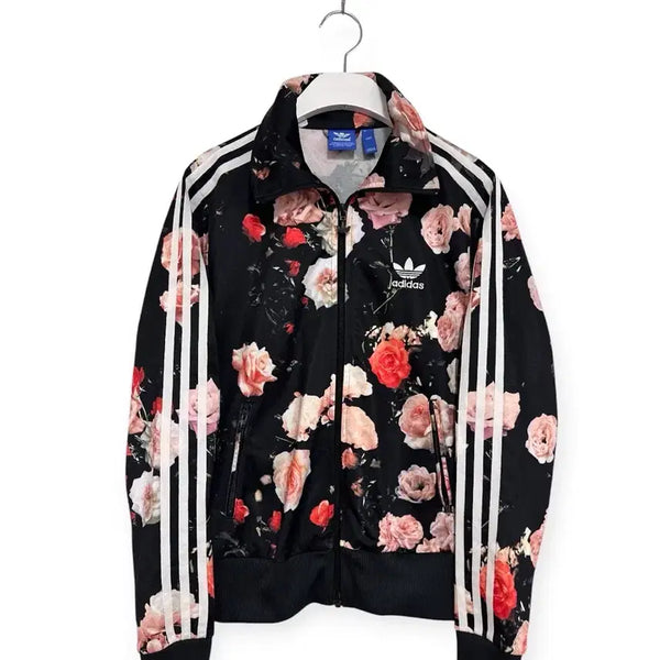 [BUNJANG] Adidas Firebird Flower Track Top Jersey / 아디다스 파이어버드 플라워 트랙탑 져지