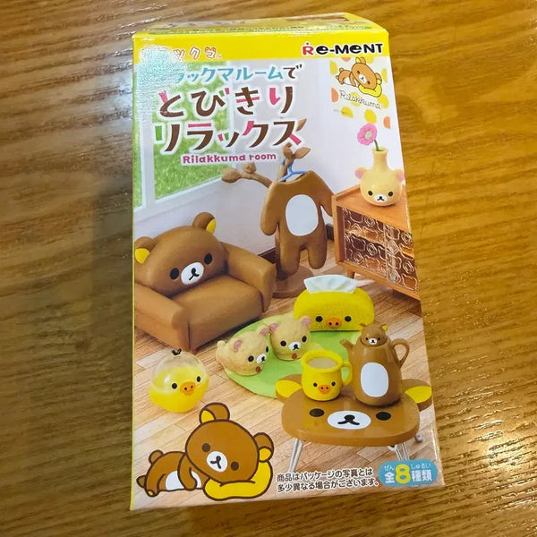 [BUNJANG] Rilakkuma Re-Ment Room Set #4 / 리락쿠마 리멘트 룸 4번 세트